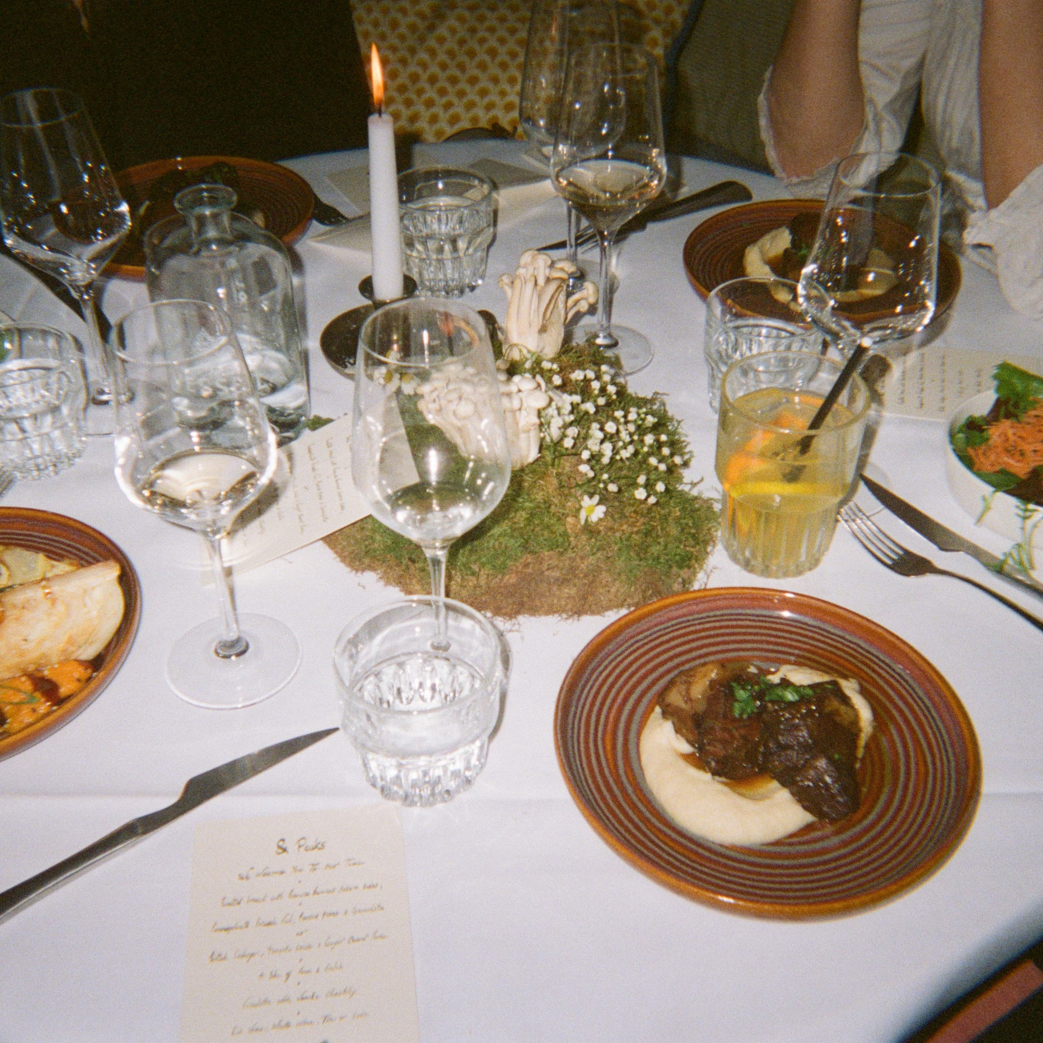 A table with... Samantha Wolfson
