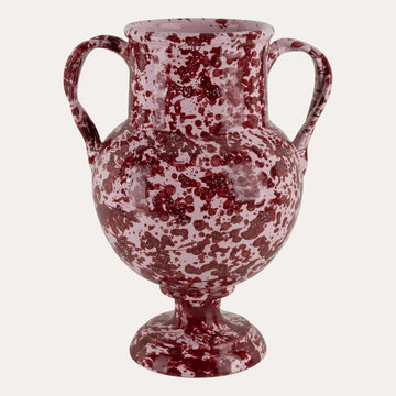 Speckled vase large - pink